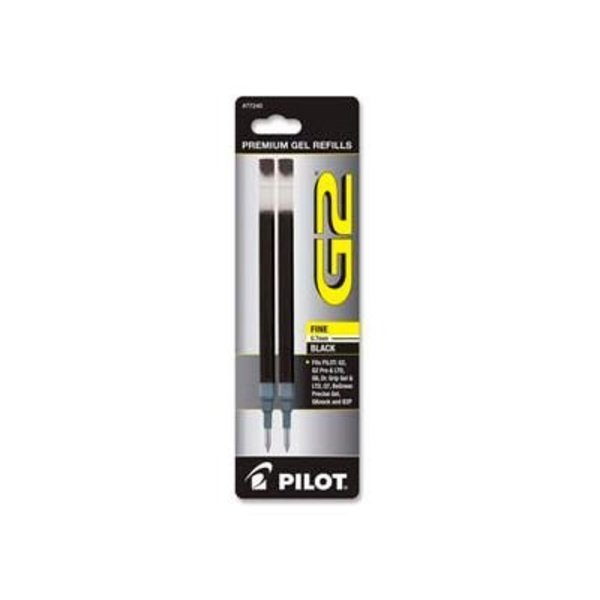 Pilot Pilot® G2 Gel Ink Refill, Fine, Black Ink, 2/Pack 77240